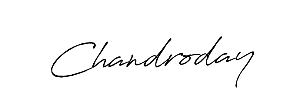 Once you've used our free online signature maker to create your best signature Antro_Vectra_Bolder style, it's time to enjoy all of the benefits that Chandroday name signing documents. Chandroday signature style 7 images and pictures png