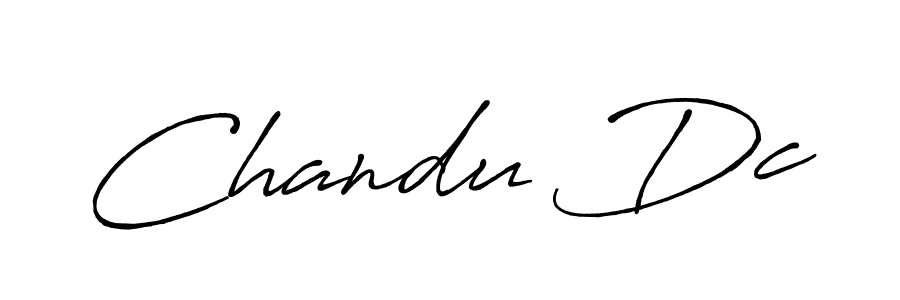 Once you've used our free online signature maker to create your best signature Antro_Vectra_Bolder style, it's time to enjoy all of the benefits that Chandu Dc name signing documents. Chandu Dc signature style 7 images and pictures png