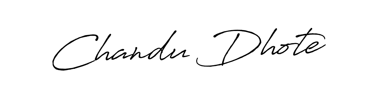 How to Draw Chandu Dhote signature style? Antro_Vectra_Bolder is a latest design signature styles for name Chandu Dhote. Chandu Dhote signature style 7 images and pictures png