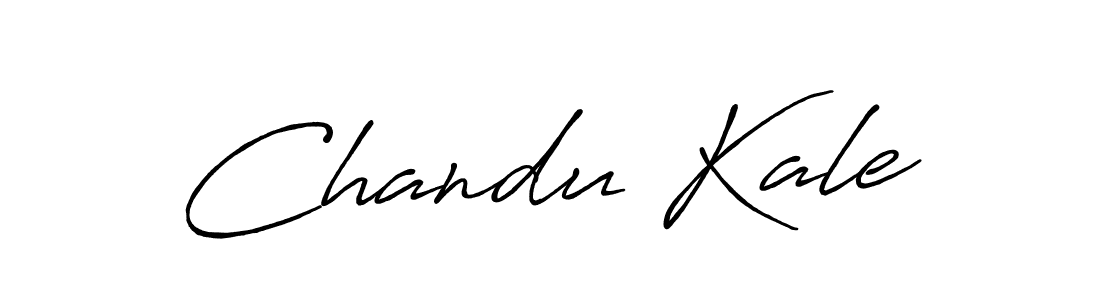 Also we have Chandu Kale name is the best signature style. Create professional handwritten signature collection using Antro_Vectra_Bolder autograph style. Chandu Kale signature style 7 images and pictures png