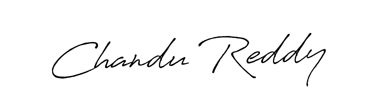 It looks lik you need a new signature style for name Chandu Reddy. Design unique handwritten (Antro_Vectra_Bolder) signature with our free signature maker in just a few clicks. Chandu Reddy signature style 7 images and pictures png