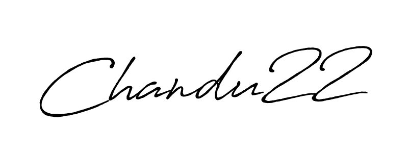 if you are searching for the best signature style for your name Chandu22. so please give up your signature search. here we have designed multiple signature styles  using Antro_Vectra_Bolder. Chandu22 signature style 7 images and pictures png