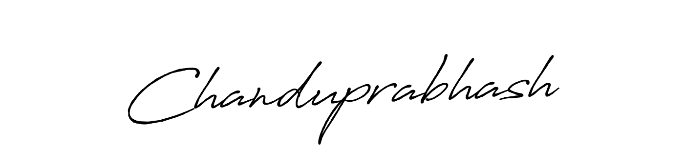 How to Draw Chanduprabhash signature style? Antro_Vectra_Bolder is a latest design signature styles for name Chanduprabhash. Chanduprabhash signature style 7 images and pictures png