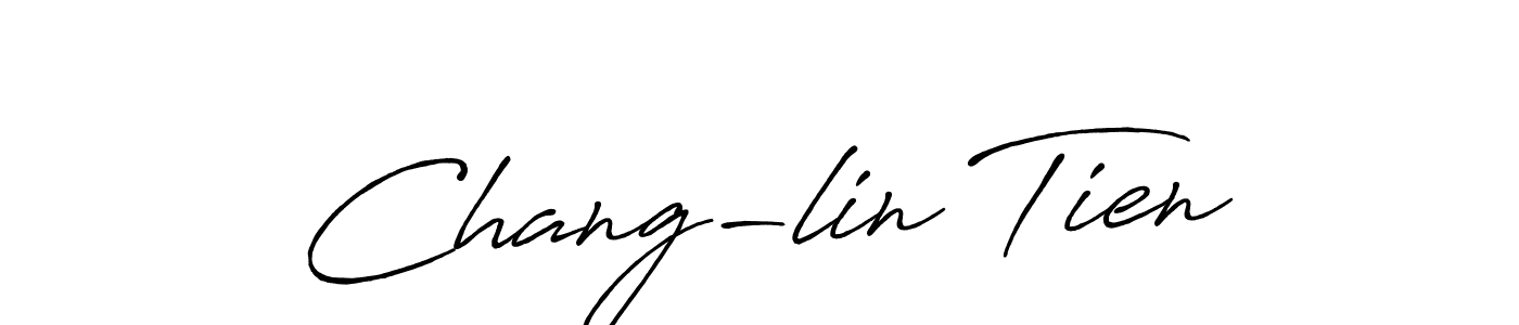 Make a beautiful signature design for name Chang-lin Tien. Use this online signature maker to create a handwritten signature for free. Chang-lin Tien signature style 7 images and pictures png