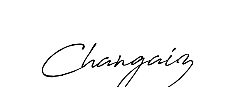 Make a beautiful signature design for name Changaiz. Use this online signature maker to create a handwritten signature for free. Changaiz signature style 7 images and pictures png