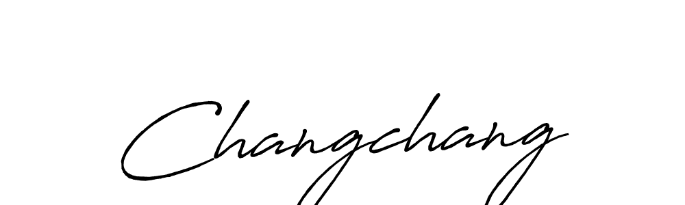 Once you've used our free online signature maker to create your best signature Antro_Vectra_Bolder style, it's time to enjoy all of the benefits that Changchang name signing documents. Changchang signature style 7 images and pictures png