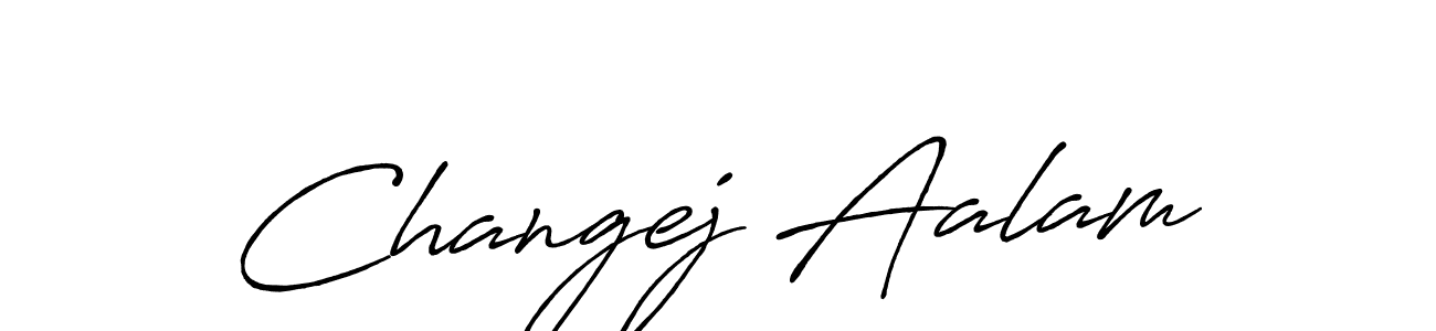 How to make Changej Aalam signature? Antro_Vectra_Bolder is a professional autograph style. Create handwritten signature for Changej Aalam name. Changej Aalam signature style 7 images and pictures png