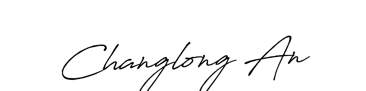 Also You can easily find your signature by using the search form. We will create Changlong An name handwritten signature images for you free of cost using Antro_Vectra_Bolder sign style. Changlong An signature style 7 images and pictures png