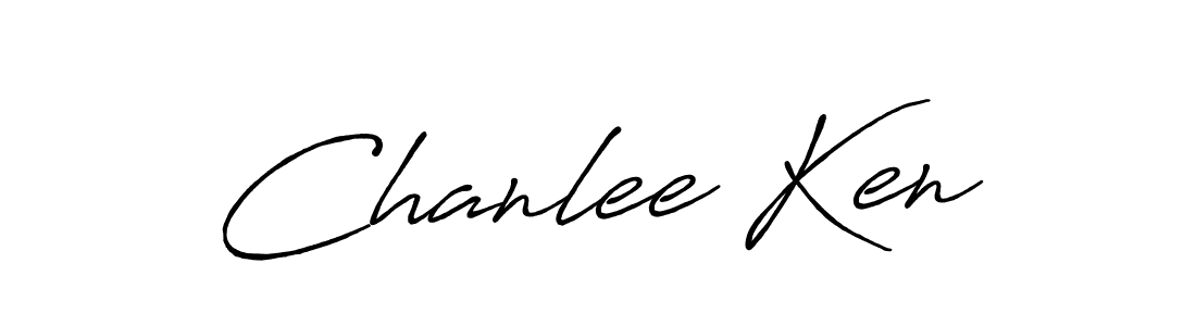 Also You can easily find your signature by using the search form. We will create Chanlee Ken name handwritten signature images for you free of cost using Antro_Vectra_Bolder sign style. Chanlee Ken signature style 7 images and pictures png