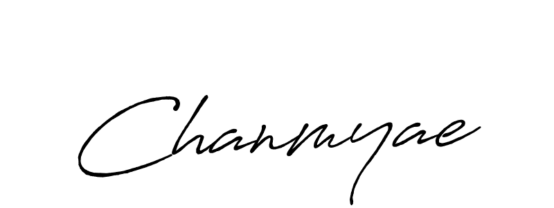 Create a beautiful signature design for name Chanmyae. With this signature (Antro_Vectra_Bolder) fonts, you can make a handwritten signature for free. Chanmyae signature style 7 images and pictures png