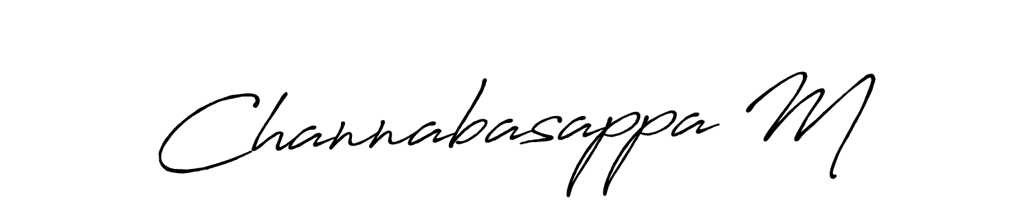 Make a beautiful signature design for name Channabasappa M. Use this online signature maker to create a handwritten signature for free. Channabasappa M signature style 7 images and pictures png