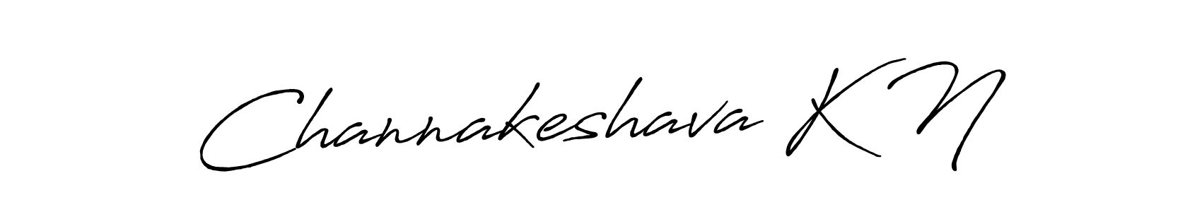 It looks lik you need a new signature style for name Channakeshava K N. Design unique handwritten (Antro_Vectra_Bolder) signature with our free signature maker in just a few clicks. Channakeshava K N signature style 7 images and pictures png