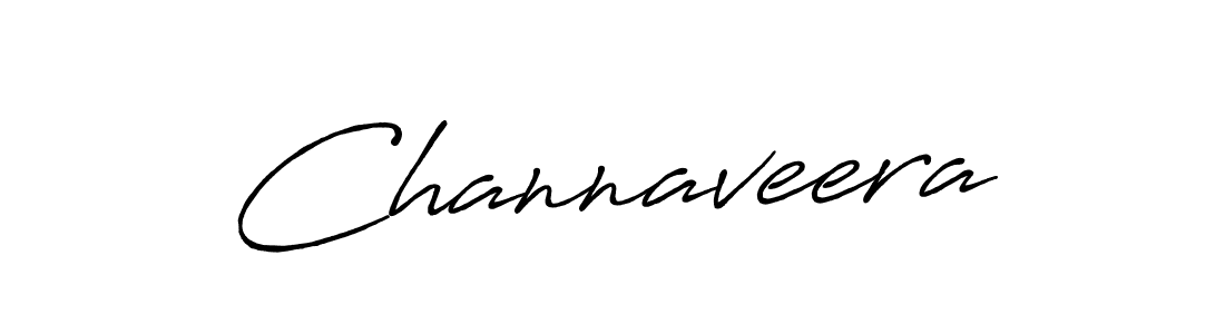 Also we have Channaveera name is the best signature style. Create professional handwritten signature collection using Antro_Vectra_Bolder autograph style. Channaveera signature style 7 images and pictures png