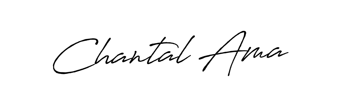 It looks lik you need a new signature style for name Chantal Ama. Design unique handwritten (Antro_Vectra_Bolder) signature with our free signature maker in just a few clicks. Chantal Ama signature style 7 images and pictures png