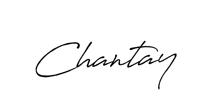 Create a beautiful signature design for name Chantay. With this signature (Antro_Vectra_Bolder) fonts, you can make a handwritten signature for free. Chantay signature style 7 images and pictures png