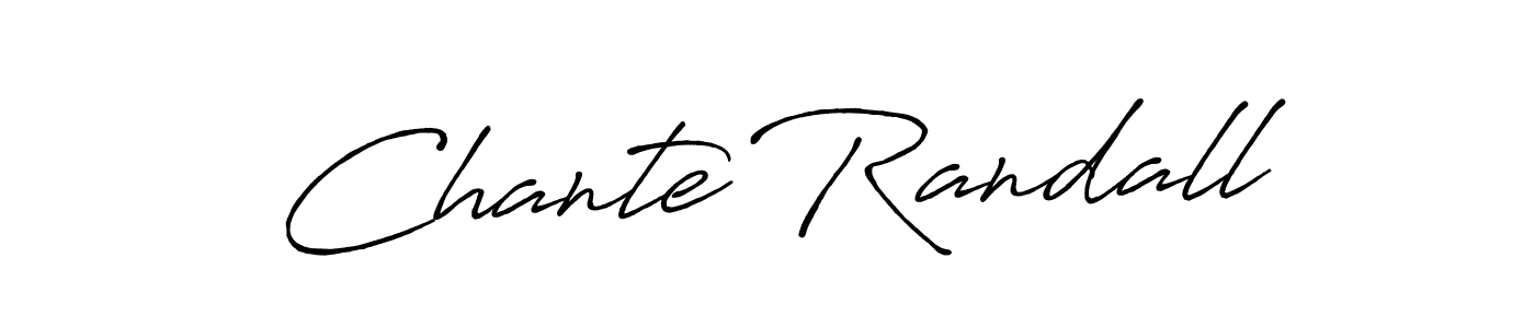 Antro_Vectra_Bolder is a professional signature style that is perfect for those who want to add a touch of class to their signature. It is also a great choice for those who want to make their signature more unique. Get Chante Randall name to fancy signature for free. Chante Randall signature style 7 images and pictures png