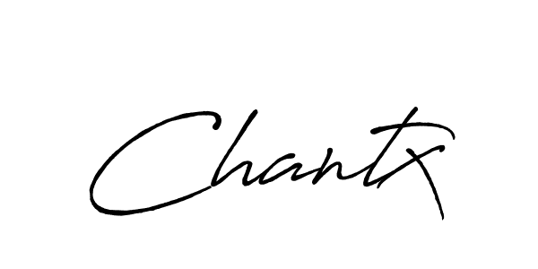 How to make Chantx name signature. Use Antro_Vectra_Bolder style for creating short signs online. This is the latest handwritten sign. Chantx signature style 7 images and pictures png