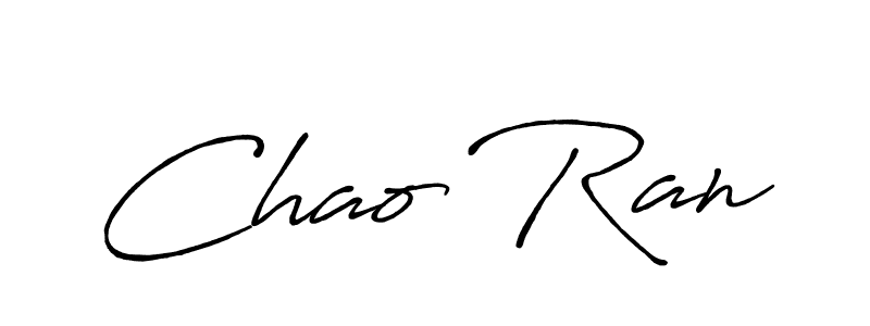 How to make Chao Ran signature? Antro_Vectra_Bolder is a professional autograph style. Create handwritten signature for Chao Ran name. Chao Ran signature style 7 images and pictures png