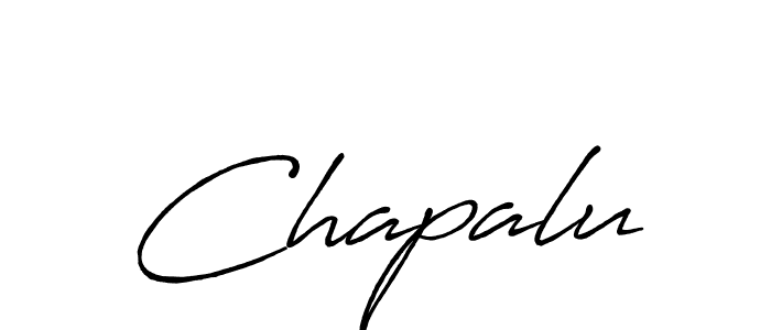 if you are searching for the best signature style for your name Chapalu. so please give up your signature search. here we have designed multiple signature styles  using Antro_Vectra_Bolder. Chapalu signature style 7 images and pictures png