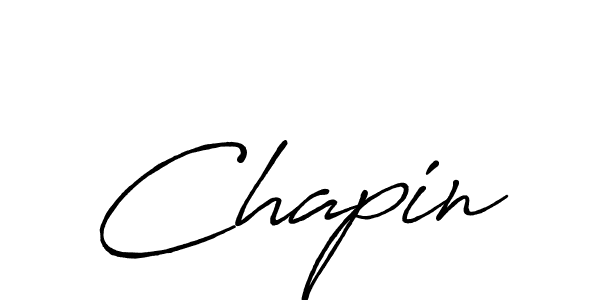 Chapin stylish signature style. Best Handwritten Sign (Antro_Vectra_Bolder) for my name. Handwritten Signature Collection Ideas for my name Chapin. Chapin signature style 7 images and pictures png