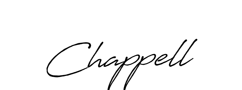 Also we have Chappell name is the best signature style. Create professional handwritten signature collection using Antro_Vectra_Bolder autograph style. Chappell signature style 7 images and pictures png