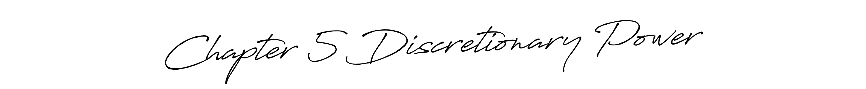 if you are searching for the best signature style for your name Chapter 5 Discretionary Power. so please give up your signature search. here we have designed multiple signature styles  using Antro_Vectra_Bolder. Chapter 5 Discretionary Power signature style 7 images and pictures png