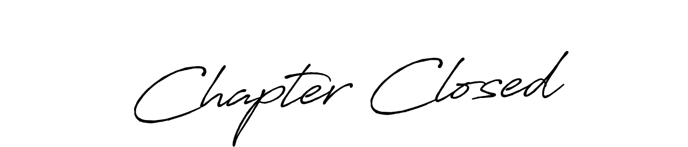 Chapter Closed stylish signature style. Best Handwritten Sign (Antro_Vectra_Bolder) for my name. Handwritten Signature Collection Ideas for my name Chapter Closed. Chapter Closed signature style 7 images and pictures png