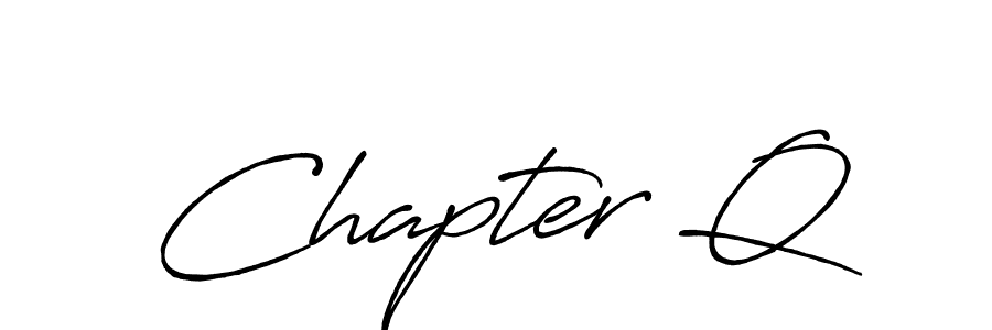 You should practise on your own different ways (Antro_Vectra_Bolder) to write your name (Chapter Q) in signature. don't let someone else do it for you. Chapter Q signature style 7 images and pictures png