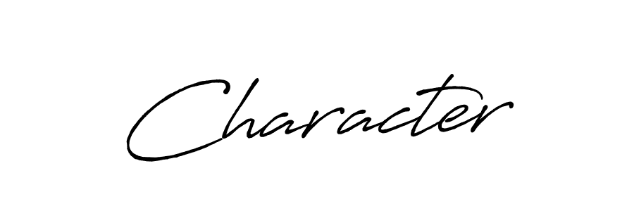 Similarly Antro_Vectra_Bolder is the best handwritten signature design. Signature creator online .You can use it as an online autograph creator for name Character. Character signature style 7 images and pictures png