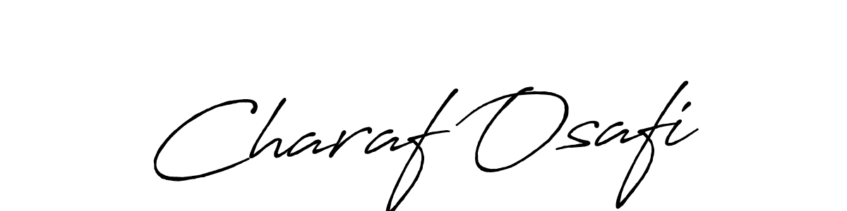 Make a beautiful signature design for name Charaf Osafi. Use this online signature maker to create a handwritten signature for free. Charaf Osafi signature style 7 images and pictures png