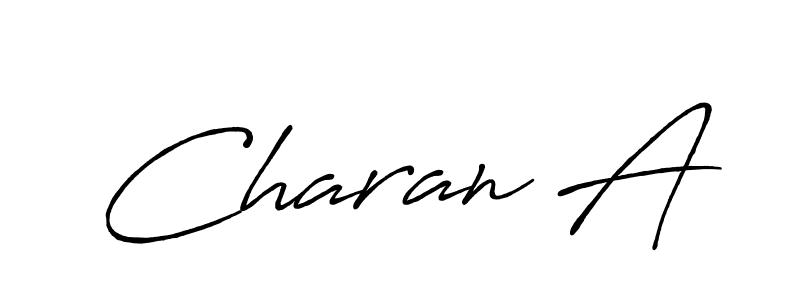 Once you've used our free online signature maker to create your best signature Antro_Vectra_Bolder style, it's time to enjoy all of the benefits that Charan A name signing documents. Charan A signature style 7 images and pictures png