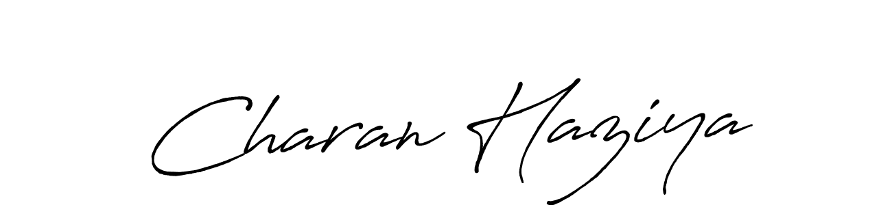 Antro_Vectra_Bolder is a professional signature style that is perfect for those who want to add a touch of class to their signature. It is also a great choice for those who want to make their signature more unique. Get Charan Haziya name to fancy signature for free. Charan Haziya signature style 7 images and pictures png
