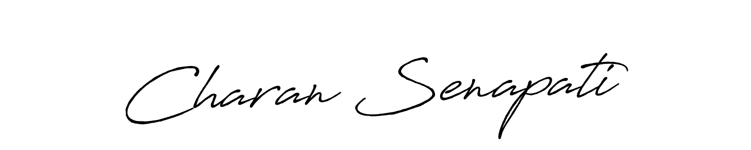 Charan Senapati stylish signature style. Best Handwritten Sign (Antro_Vectra_Bolder) for my name. Handwritten Signature Collection Ideas for my name Charan Senapati. Charan Senapati signature style 7 images and pictures png