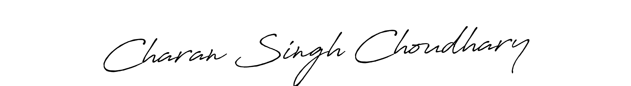 Charan Singh Choudhary stylish signature style. Best Handwritten Sign (Antro_Vectra_Bolder) for my name. Handwritten Signature Collection Ideas for my name Charan Singh Choudhary. Charan Singh Choudhary signature style 7 images and pictures png