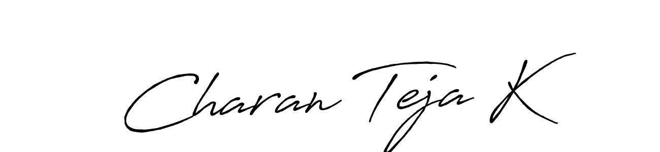 You can use this online signature creator to create a handwritten signature for the name Charan Teja K. This is the best online autograph maker. Charan Teja K signature style 7 images and pictures png