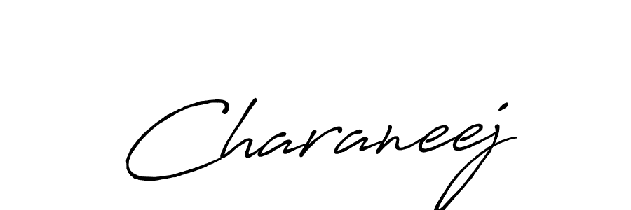 Charaneej stylish signature style. Best Handwritten Sign (Antro_Vectra_Bolder) for my name. Handwritten Signature Collection Ideas for my name Charaneej. Charaneej signature style 7 images and pictures png