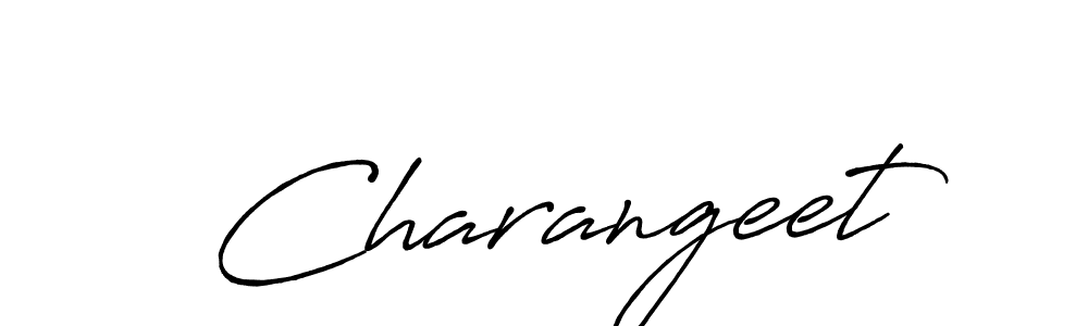 Make a beautiful signature design for name Charangeet. With this signature (Antro_Vectra_Bolder) style, you can create a handwritten signature for free. Charangeet signature style 7 images and pictures png