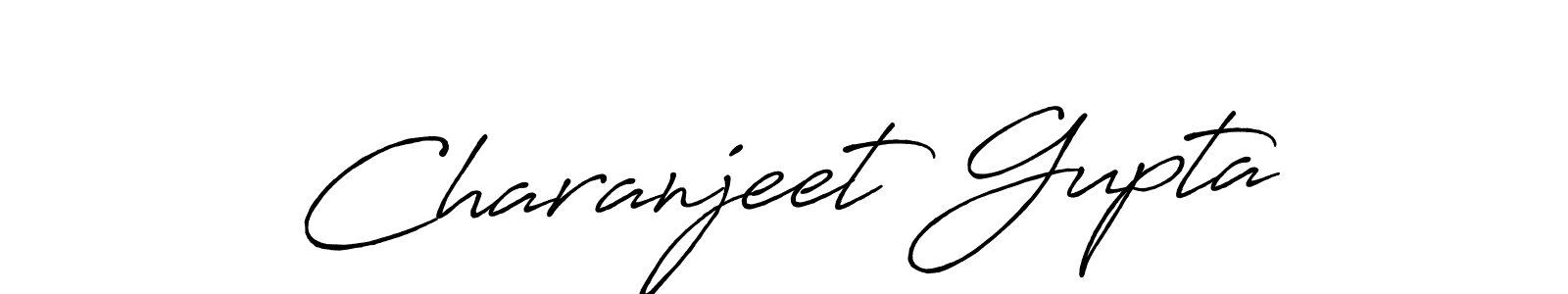 You should practise on your own different ways (Antro_Vectra_Bolder) to write your name (Charanjeet Gupta) in signature. don't let someone else do it for you. Charanjeet Gupta signature style 7 images and pictures png