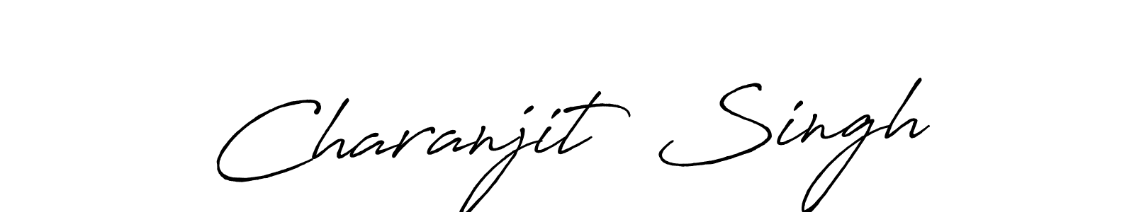 Also we have Charanjit  Singh name is the best signature style. Create professional handwritten signature collection using Antro_Vectra_Bolder autograph style. Charanjit  Singh signature style 7 images and pictures png