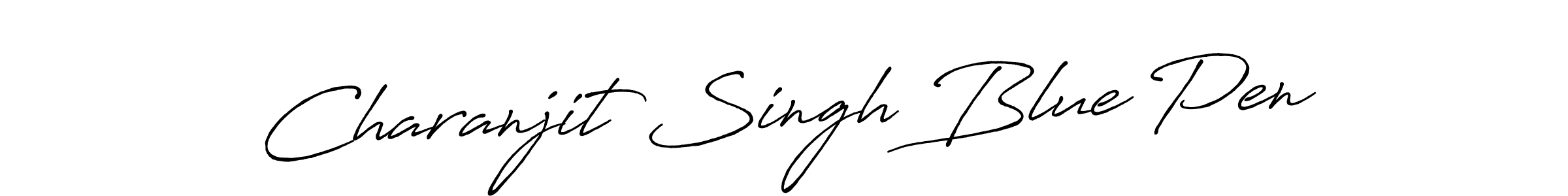 Make a beautiful signature design for name Charanjit Singh Blue Pen. With this signature (Antro_Vectra_Bolder) style, you can create a handwritten signature for free. Charanjit Singh Blue Pen signature style 7 images and pictures png