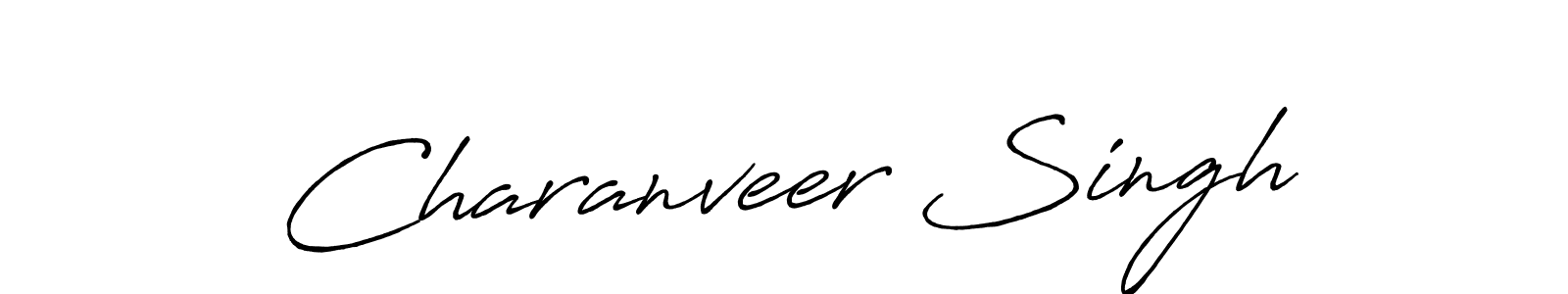 Also we have Charanveer Singh name is the best signature style. Create professional handwritten signature collection using Antro_Vectra_Bolder autograph style. Charanveer Singh signature style 7 images and pictures png