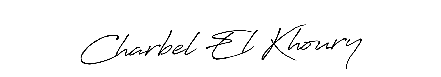 Once you've used our free online signature maker to create your best signature Antro_Vectra_Bolder style, it's time to enjoy all of the benefits that Charbel El Khoury name signing documents. Charbel El Khoury signature style 7 images and pictures png