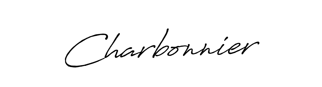 The best way (Antro_Vectra_Bolder) to make a short signature is to pick only two or three words in your name. The name Charbonnier include a total of six letters. For converting this name. Charbonnier signature style 7 images and pictures png