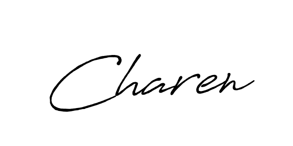 How to make Charen signature? Antro_Vectra_Bolder is a professional autograph style. Create handwritten signature for Charen name. Charen signature style 7 images and pictures png