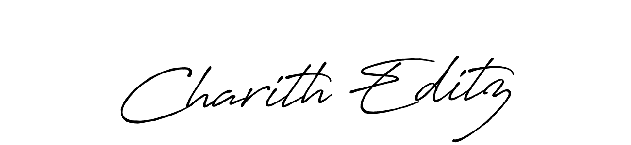 This is the best signature style for the Charith Editz name. Also you like these signature font (Antro_Vectra_Bolder). Mix name signature. Charith Editz signature style 7 images and pictures png