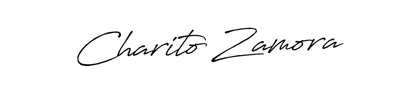 Once you've used our free online signature maker to create your best signature Antro_Vectra_Bolder style, it's time to enjoy all of the benefits that Charito Zamora name signing documents. Charito Zamora signature style 7 images and pictures png