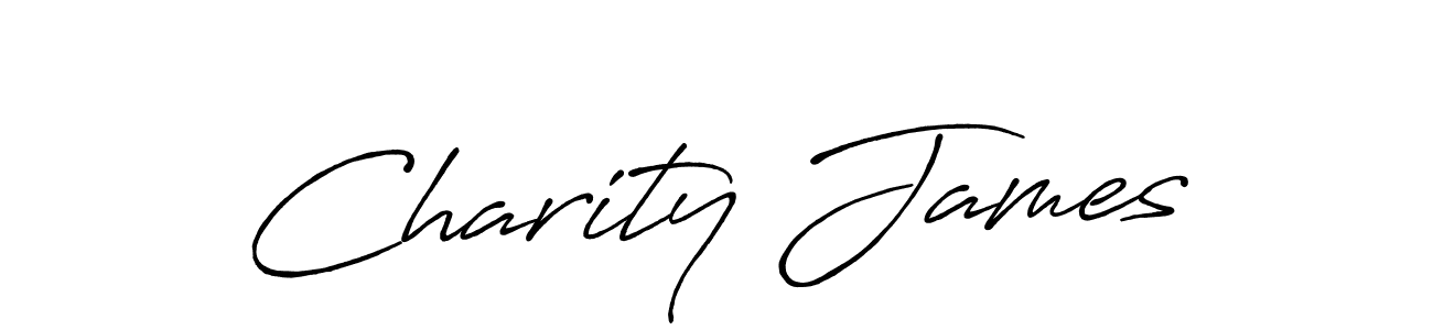 Make a beautiful signature design for name Charity James. Use this online signature maker to create a handwritten signature for free. Charity James signature style 7 images and pictures png