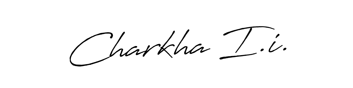 Make a beautiful signature design for name Charkha I.i.. Use this online signature maker to create a handwritten signature for free. Charkha I.i. signature style 7 images and pictures png