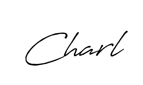 It looks lik you need a new signature style for name Charl. Design unique handwritten (Antro_Vectra_Bolder) signature with our free signature maker in just a few clicks. Charl signature style 7 images and pictures png