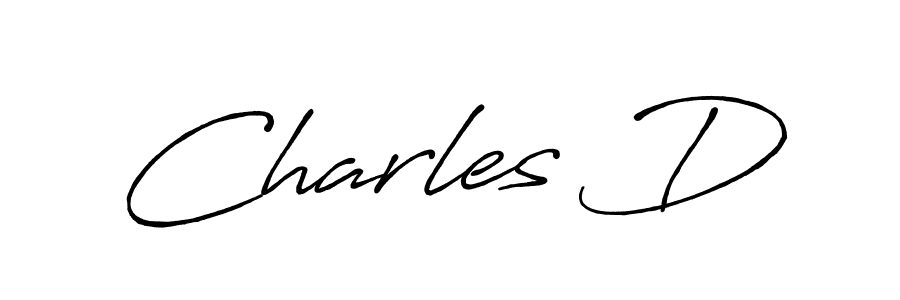 How to make Charles D signature? Antro_Vectra_Bolder is a professional autograph style. Create handwritten signature for Charles D name. Charles D signature style 7 images and pictures png